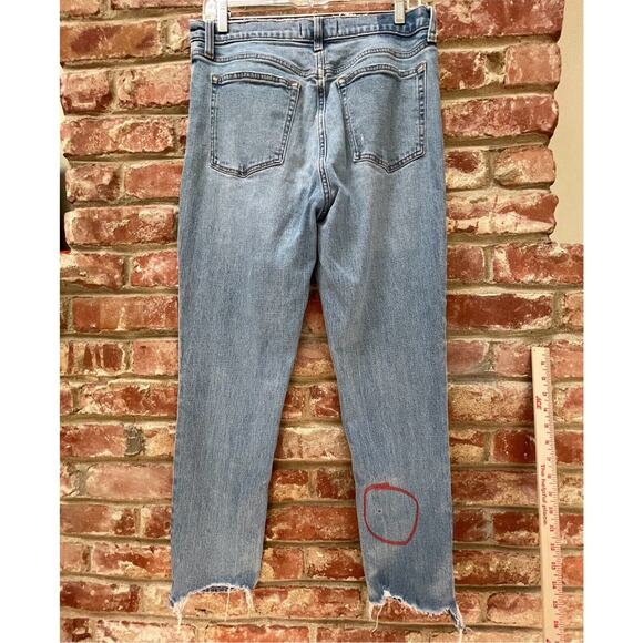 Abercrombie & Fitch Skinny High Rise Jeans Women's 30 Distressed Light Wash‎ - Picture 7 of 9